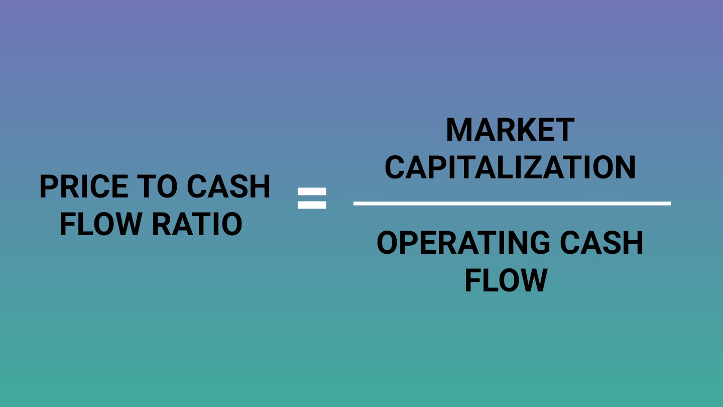 Price to cash flow ratio formula