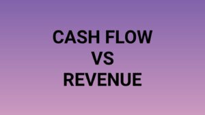 Cash flow vs revenue